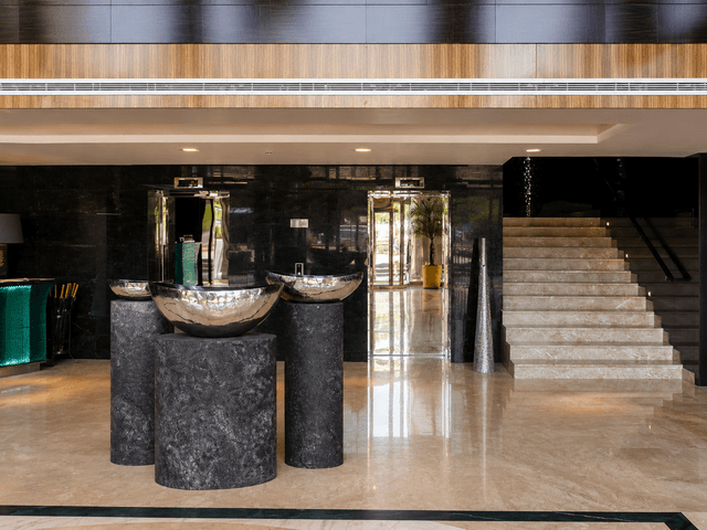 Hotel Radisson SAS — готовый интерьер после завершения работ