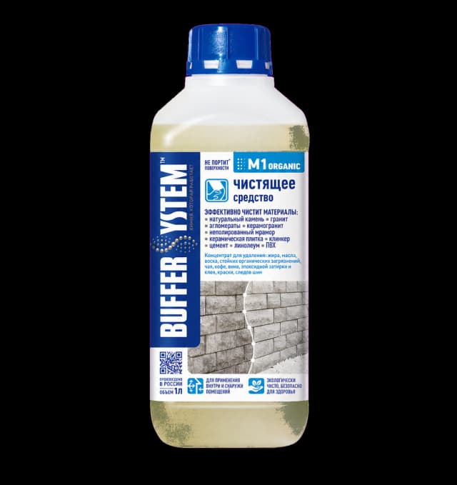 M1 ORGANIC BufferSystem — щелочное чистящее средство, 1 л
